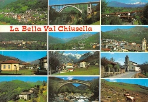 Cartolina Val Chiusella vedute (Torino) | Immagine principale