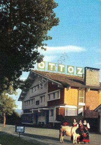 Cartolina Val d'Aosta St. Cristophe self service Ottoz | Immagine principale