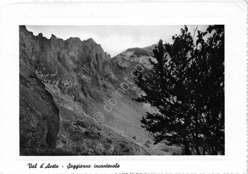 Cartolina Val D' Aveto Chiappa Liscia M. Gropporosso 1956 (Genova) | Immagine principale