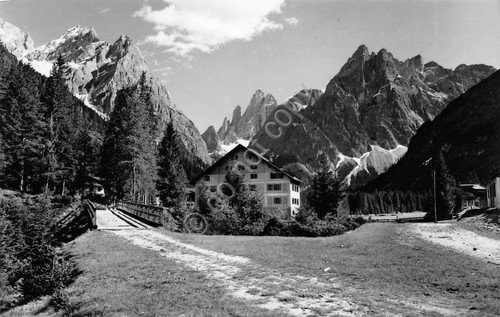 Cartolina Val Fiscalina Hotel Dolomiti 1956 | Immagine principale