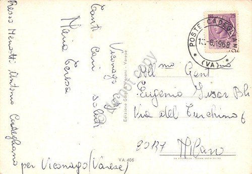 Cartolina Valganna vedute 1968 (Varese) | Immagine Gallery 2