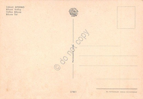 Cartolina Valle Biferno panorama generale strada anni '70 | Immagine Gallery 2