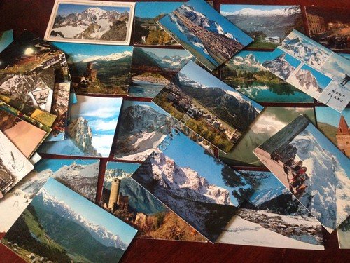 Cartolina Valle d'' Aosta Lotto di 40 cartoline colore VG …