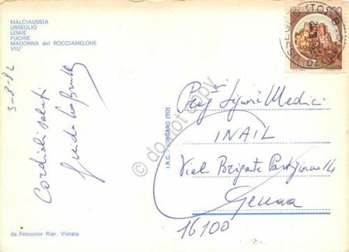 Cartolina Valle di Viù vedute Valciaussia Usseglio Lemie Fucine Madonna … | Immagine Gallery 2