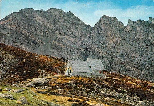 Cartolina Valle Pesio Rifugio Garelli Marguareis anni '70 | Immagine principale