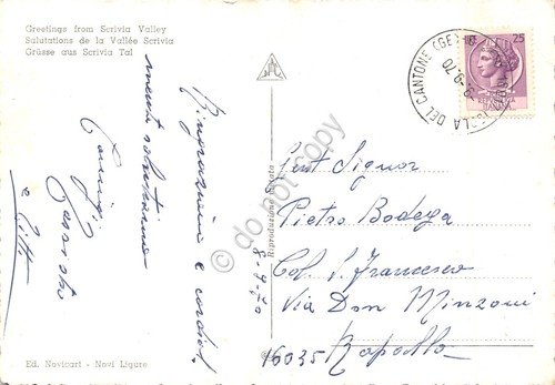 Cartolina Valle Scrivia vedute varie località 1970 | Immagine Gallery 2