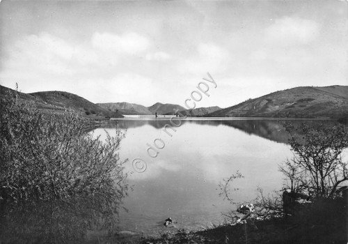 Cartolina Valle Sturla Lago di Giacopiane M. Ghiffi 1955 (Genova) | Immagine principale
