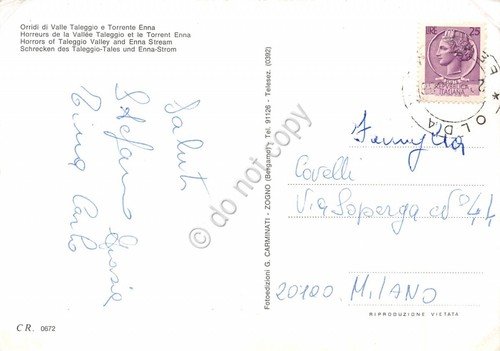 Cartolina Valle Taleggio Orridi e torrente Enna (Bergamo) | Immagine Gallery 2