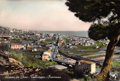 Cartolina Vallecrosia Panorama 1951