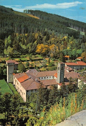 Cartolina Vallombrosa Panorama Abbazia 1962 (Firenze) | Immagine principale