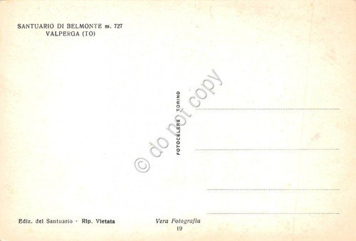 Cartolina Valperga Santuario di Belmonte 8 vedute (Torino) | Immagine Gallery 2