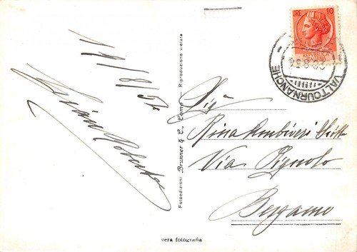 Cartolina Valtournanche panorama 1954 | Immagine Gallery 2