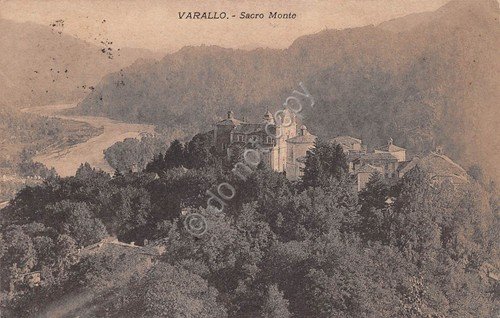 Cartolina Varallo Sacro Monte 1925 | Immagine principale