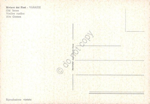 Cartolina Varazze Carruggi - Negozi - Filippi - animata anni … | Immagine Gallery 2