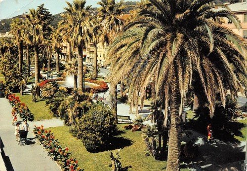 Cartolina Varazze Giardini animata 1972 (Savona) | Immagine principale