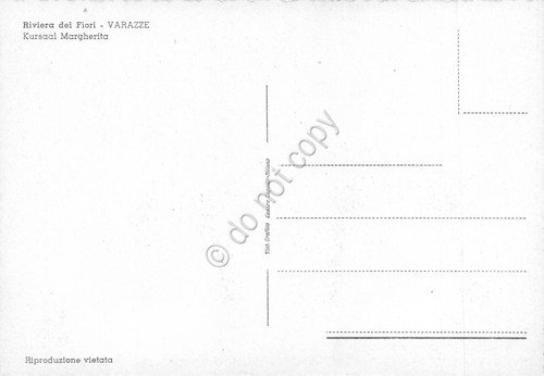 Cartolina Varazze Kursaal Margherita notturno auto d'epoca bar anni '60 | Immagine Gallery 2