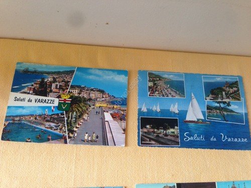 Cartolina Varazze lotto di 2 cartoline con vedutine VG (Savona) | Immagine principale
