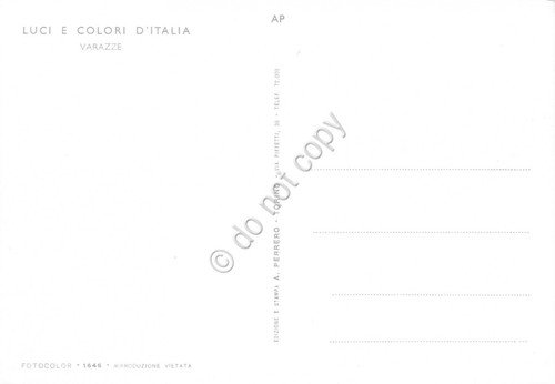 Cartolina Varazze luci e colori spiaggia ombrelloni stabilimenti animata | Immagine Gallery 2