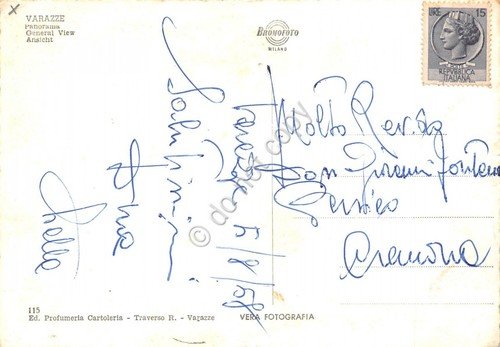 Cartolina Varazze Panorama 1958 (Savona) | Immagine Gallery 2