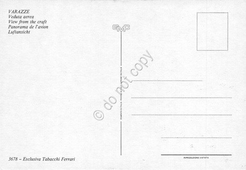 Cartolina Varazze Panorama aereo case anni '70 | Immagine Gallery 2