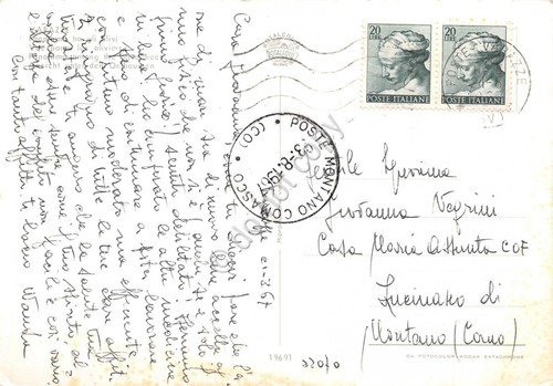 Cartolina Varazze panorama dall'alto 1967 (Savona) | Immagine Gallery 2