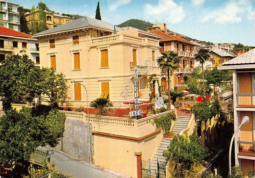 Cartolina Varazze Pensione Ines