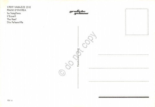 Cartolina Varazze Piani d'Invrea La Scogliera spiaggia animata (Savona) | Immagine Gallery 2