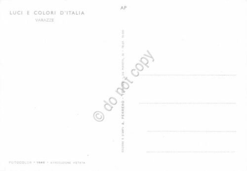 Cartolina Varazze spiaggia ombrelloni animata (Savona)
