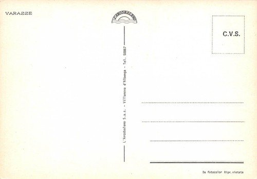 Cartolina Varazze una via facciata palazzo | Immagine Gallery 2