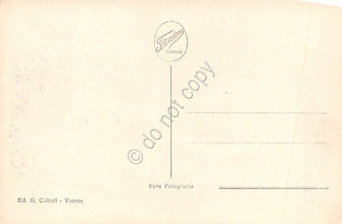 Cartolina Varese Giardini Pubblici animata Fotocelere