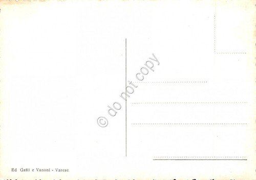 Cartolina Varese Sacro Monte e Campo dei Fiori