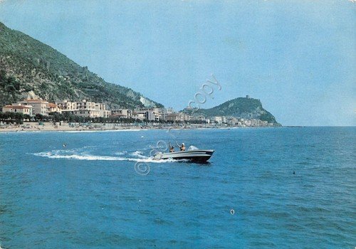 Cartolina Varigotti Panorama dal mare motoscafo (Savona) | Immagine principale