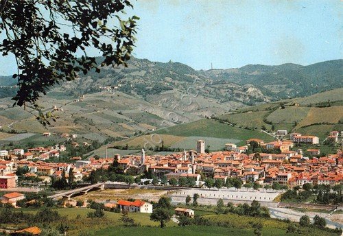 Cartolina Varzi Panorama