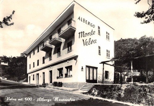 Cartolina Velva Albergo Montevelva