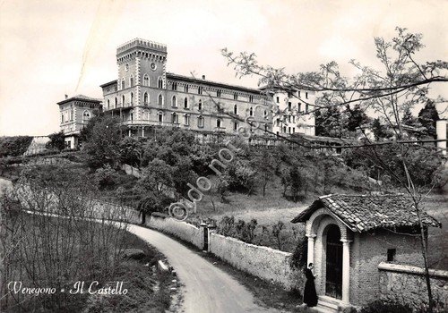 Cartolina Venegono Castello 1959 | Immagine principale