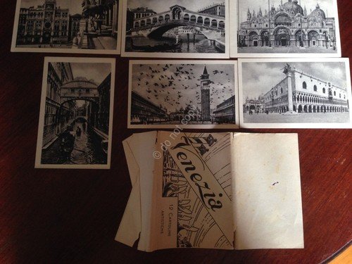 Cartolina Venezia 12 Cartoline artistiche anni '30 Ed Scrocchi con … | Immagine Gallery 2