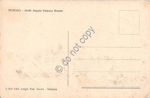 Cartolina Venezia Archi angolo Palazzo Ducale animata | Immagine Gallery 2