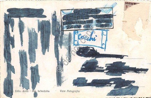 Cartolina Venezia Bacino San Marco anni '50