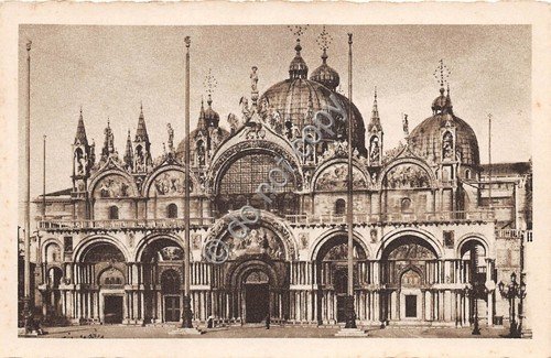 Cartolina Venezia Basilica di San Marco