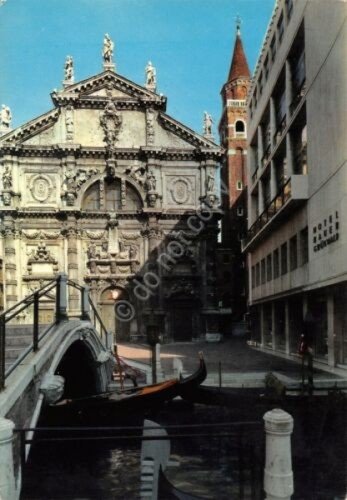 Cartolina Venezia Chiesa di San Moisè | Immagine principale