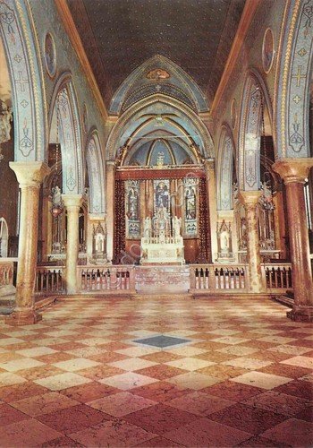 Cartolina Venezia Chiesa San Lazzaro interno | Immagine principale