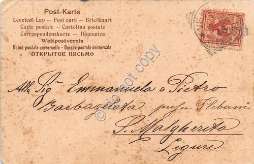 Cartolina Venezia Illustrata Browning Canal Grande primi '900 | Immagine Gallery 2