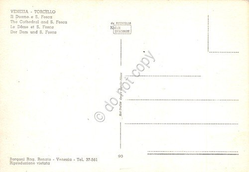 Cartolina Venezia Isola di Torcello Duomo e S. Fosca anni … | Immagine Gallery 2