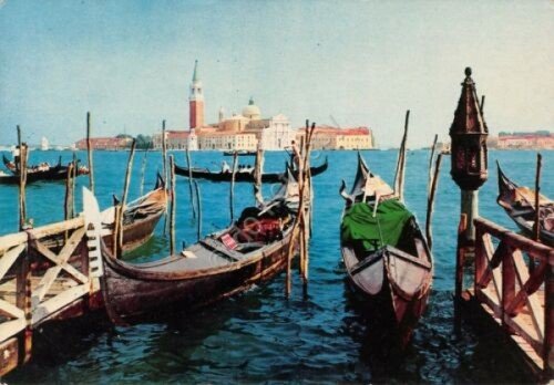 Cartolina Venezia Isola San Giorgio | Immagine principale