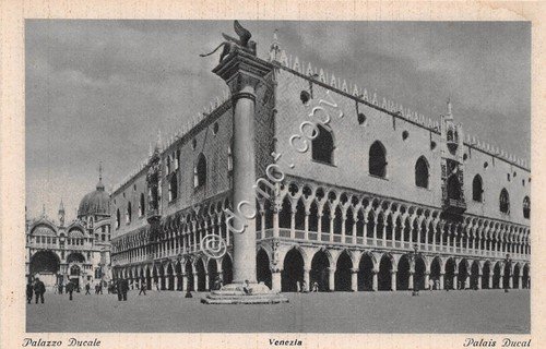 Cartolina Venezia Palazzo Ducale animata Ed.Scrocchi | Immagine principale
