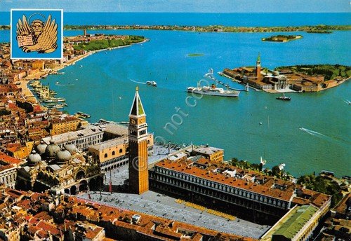 Cartolina Venezia panorama aereo | Immagine principale