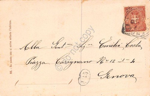 Cartolina Venezia panorama bacino con nave primi '900