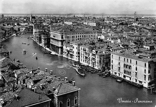 Cartolina Venezia Panorama dall'alto 1951 | Immagine principale