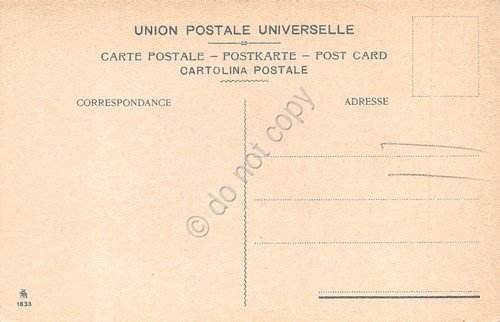 Cartolina Venezia Piazza San Marco animata illustrata 1909 | Immagine Gallery 2