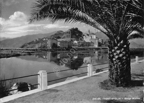 Cartolina Ventimiglia Borgo Marina 1941 | Immagine principale